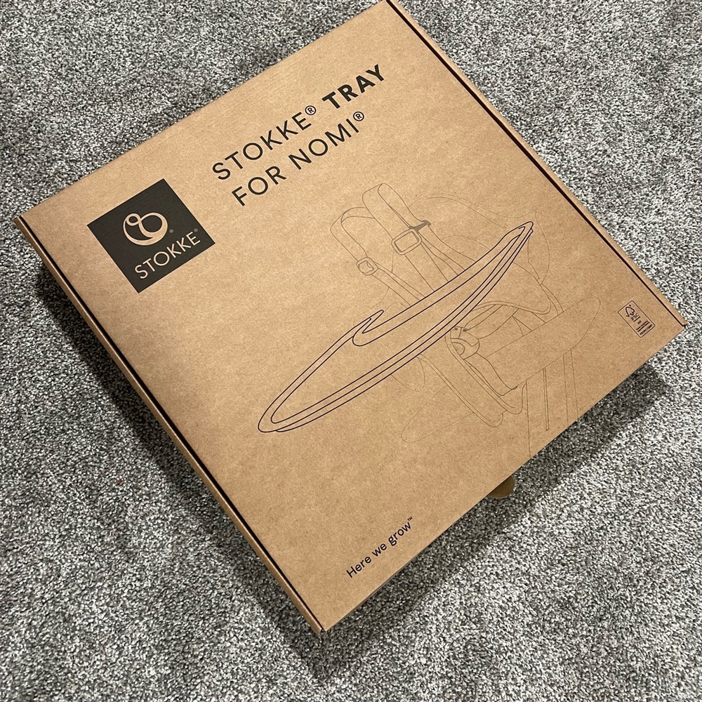 Stokke Tray for Nomi - Black NWT